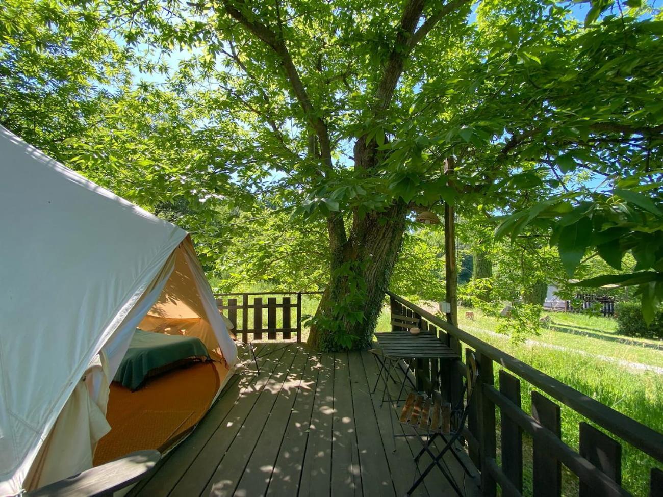 Podere Di Maggio - Glamping Tent 2 Santa Fiora Exterior photo
